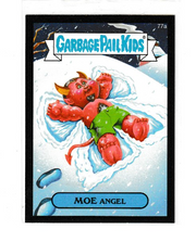 2014 Garbage Pail Kids Series 2 Black #77a Moe Angel
